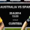 CM 2014: Spania si Australia joaca doar pentru onoare